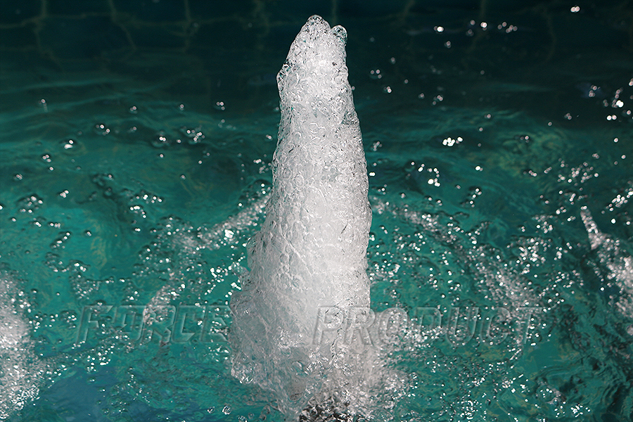 Bubbling cup foam Fountain Nozzle