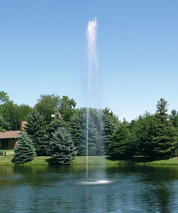 รูปแบบหัวน้ำพุ Effect Fountain nozzle Comet  Stainless Steel