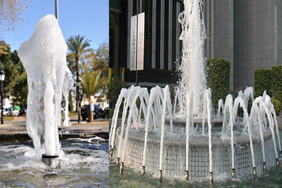 หัวน้ำพุ ฟองเบียร์ Foam Fountain nozzle