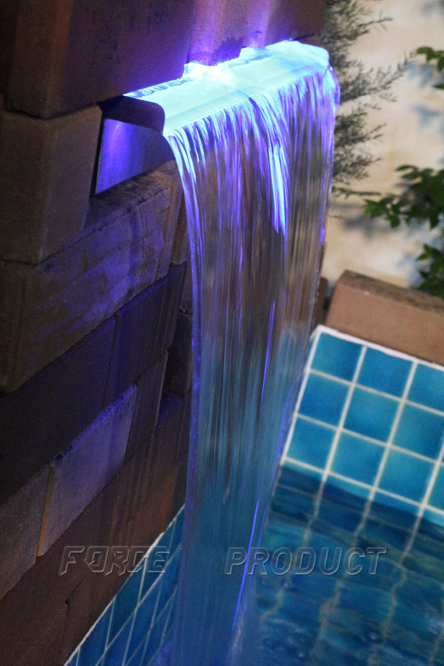 ม่านน้ำตก Curtain waterfall lights
