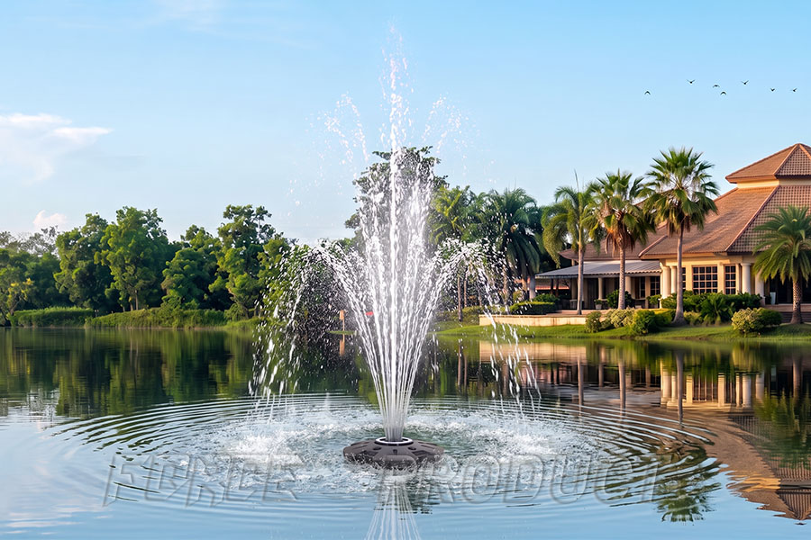 Floating fountain หัวน้ำพุทุ่นลอยน้ำ Floating fountain หัวน้ำพุทุ่นลอยน้ำ